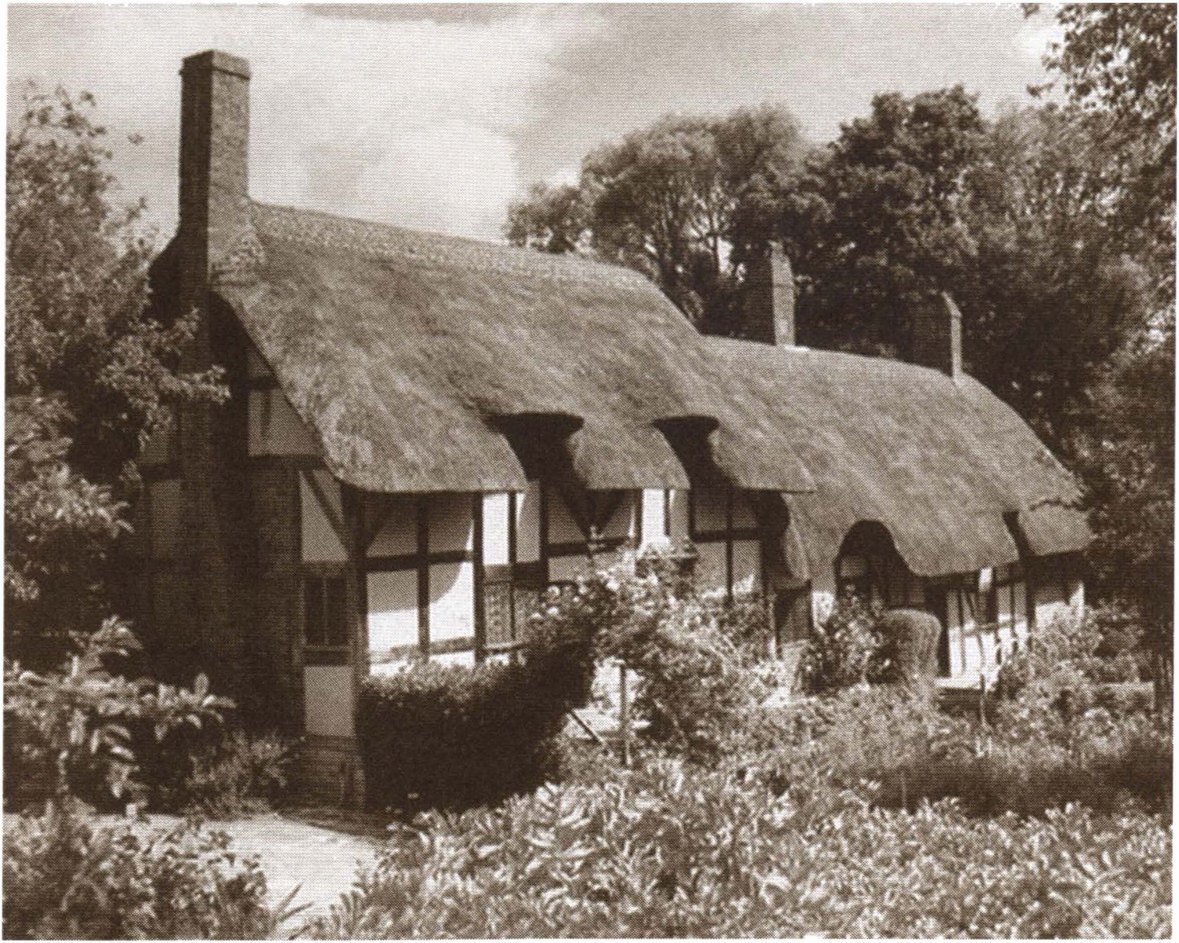Дом в Шоттери, где выросла Энн Хэтеуэй, жена Шекспира
