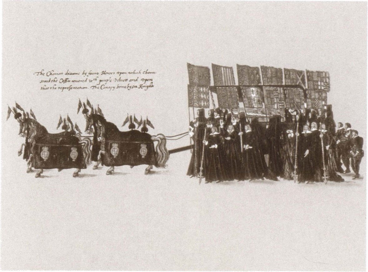 Похороны Елизаветы I. 1603 г